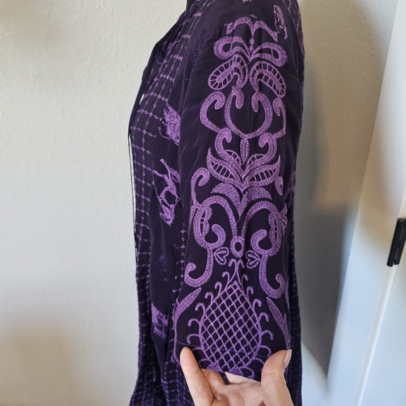 Johnny Was Runswick Lora Tunic ~small - Picture 6 of 14